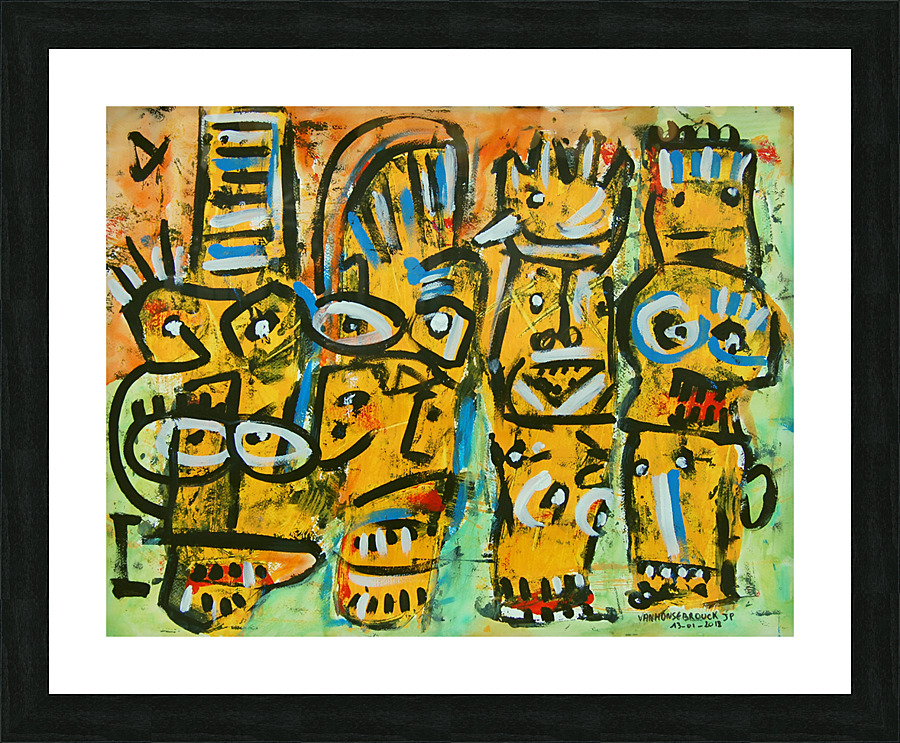 abstract 235 Picture Frame Printing