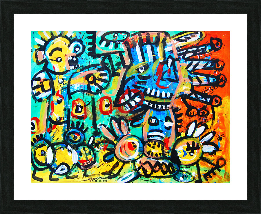 abstract 242 Picture Frame Printing