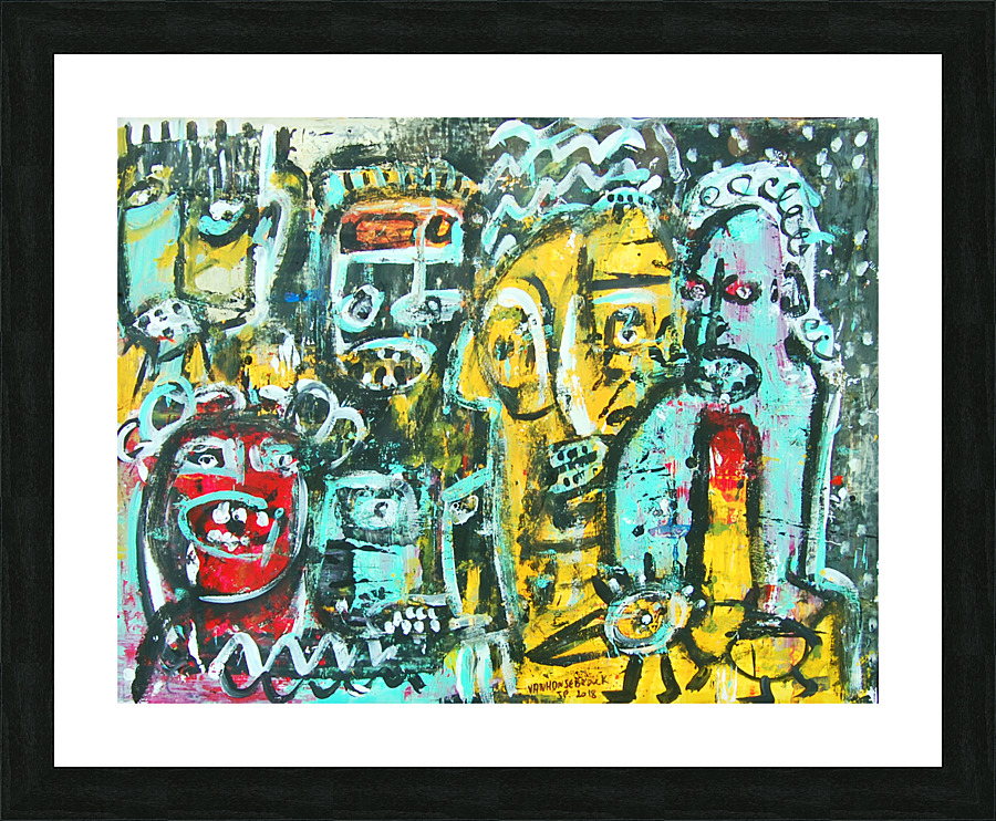 abstract 225 Picture Frame Printing