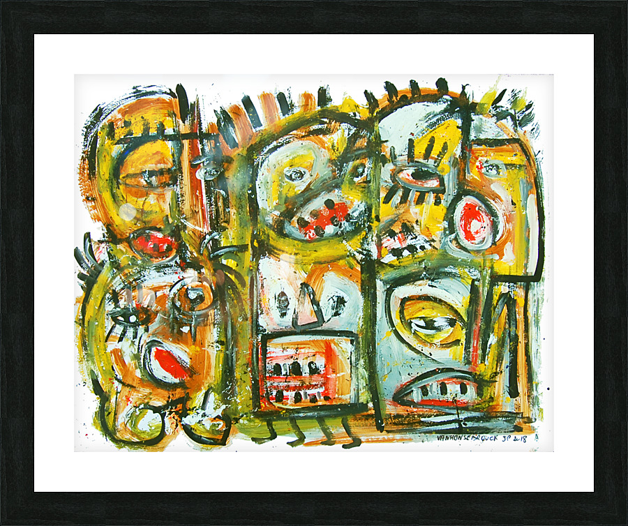 abstract 224 Picture Frame Printing