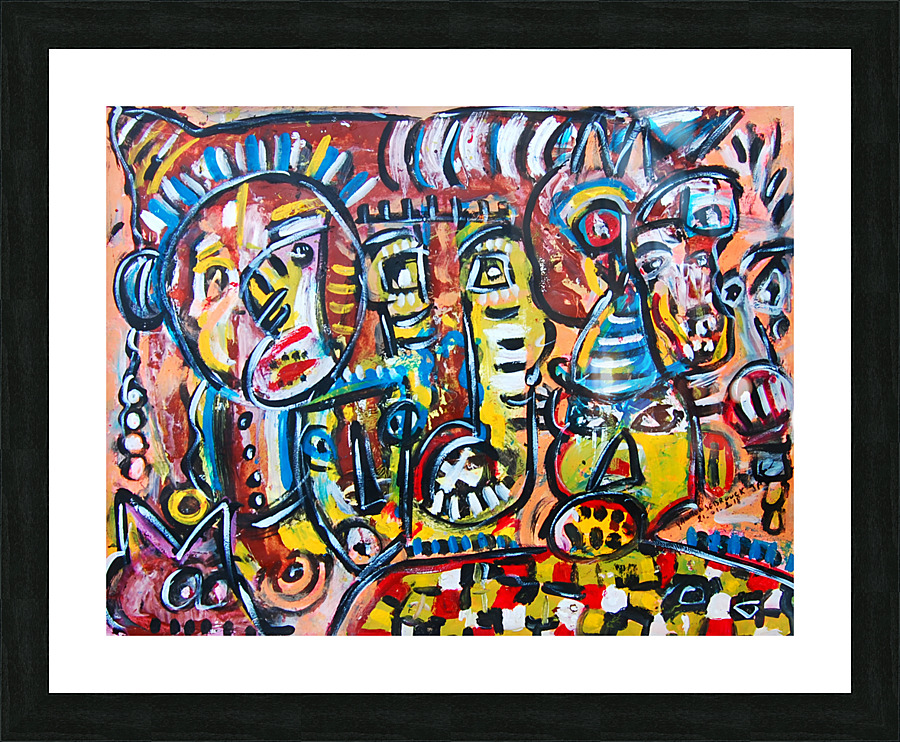 abstract 247 Picture Frame Printing