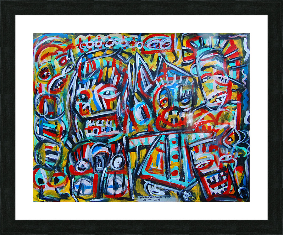 abstract 250 Picture Frame Printing