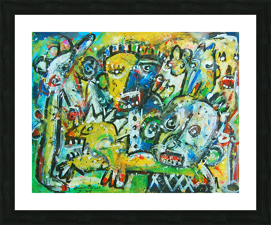 abstract 264 Picture Frame Printing