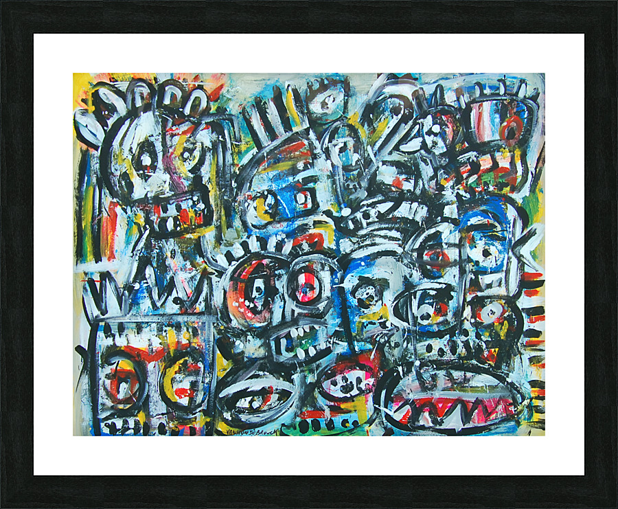 abstract 266 Picture Frame Printing