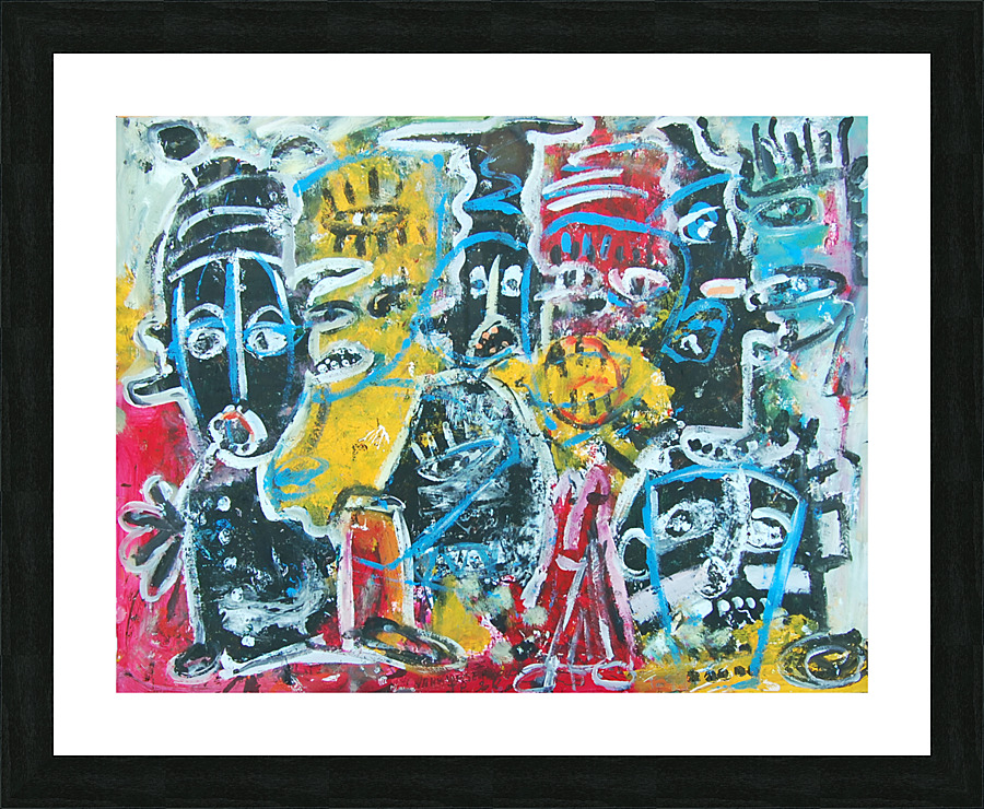 abstract 262 Picture Frame Printing