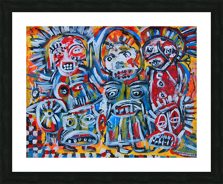 abstract 248 Picture Frame Printing