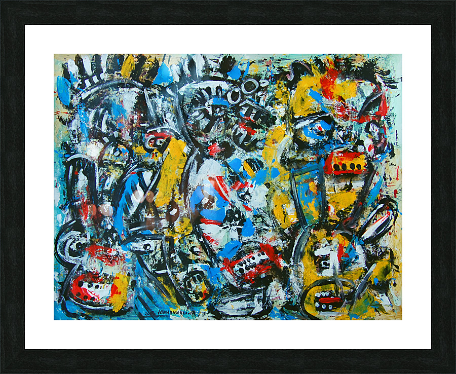 abstract Picture Frame Printing