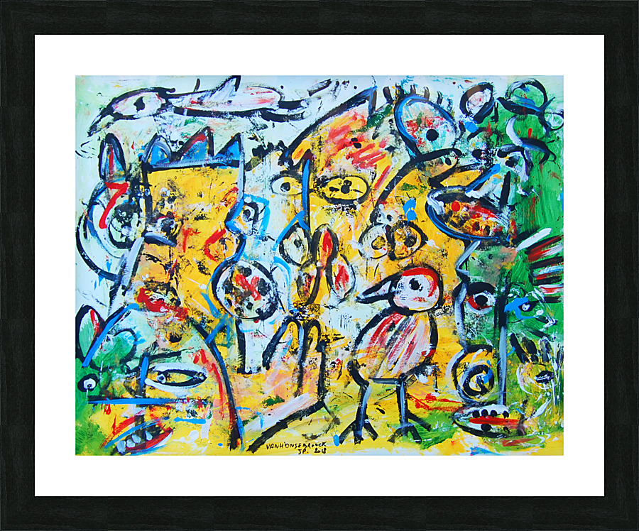 abstract Picture Frame Printing