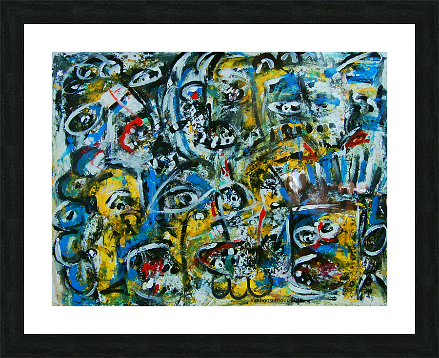 abstract Picture Frame Printing