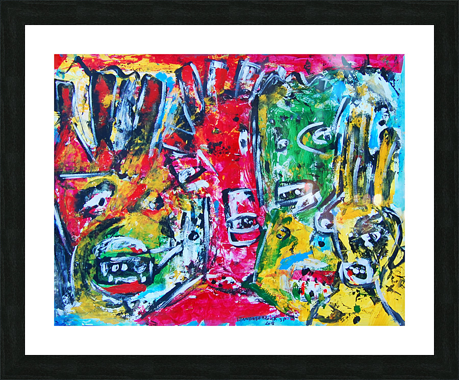 abstract Picture Frame Printing