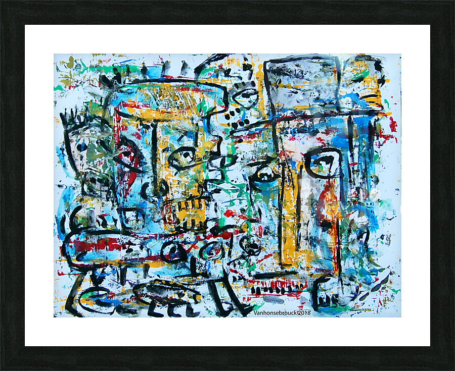 abstract Picture Frame Printing