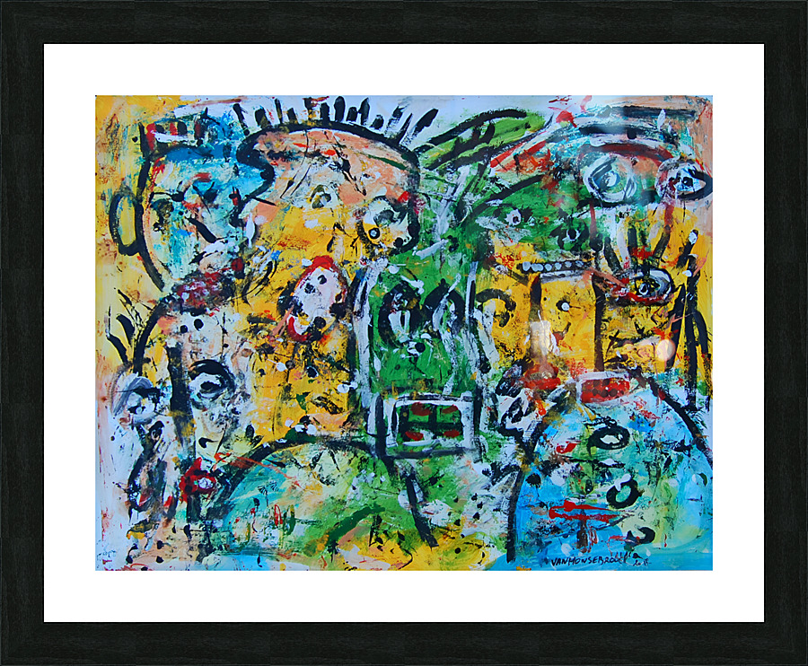 abstract Picture Frame Printing