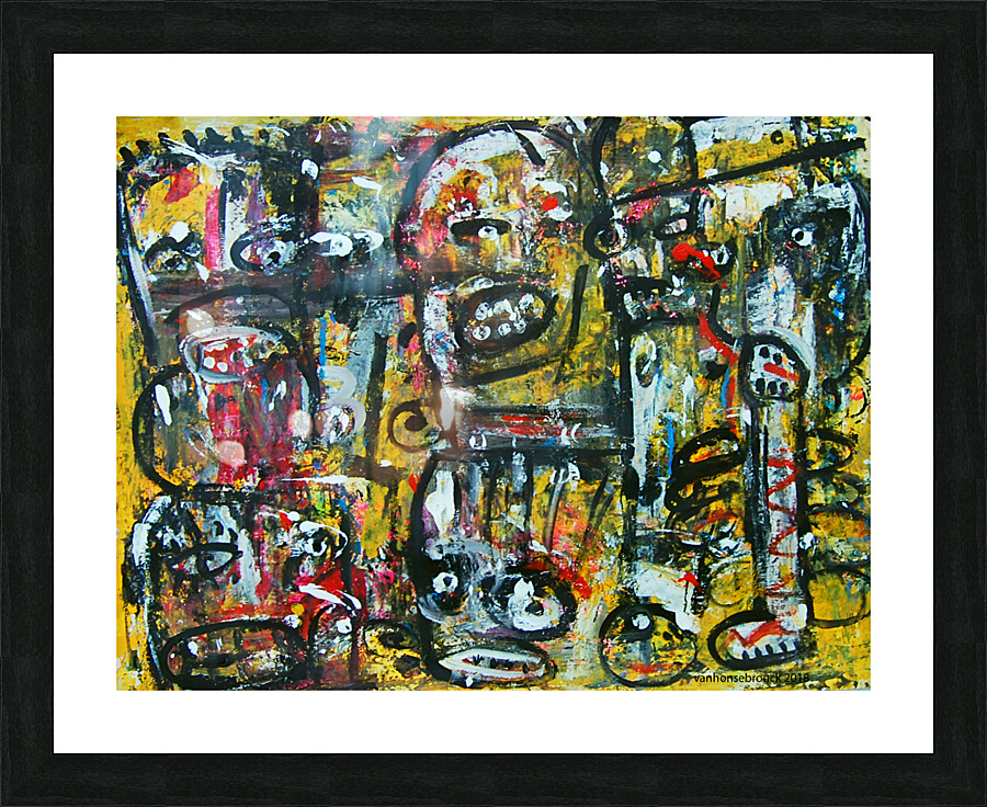 abstract Picture Frame Printing