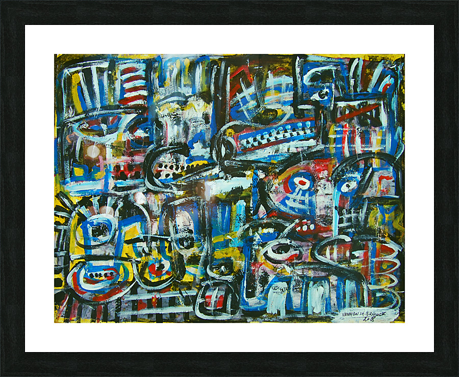 abstract Picture Frame Printing