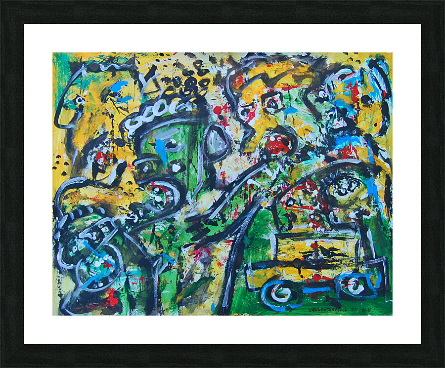 abstract Picture Frame Printing