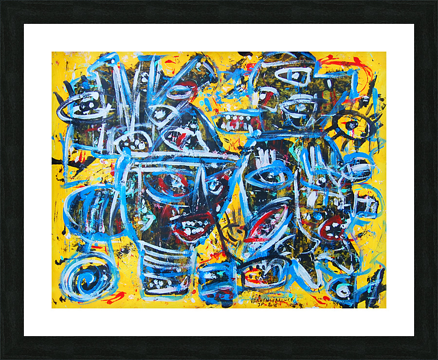 abstract Picture Frame Printing