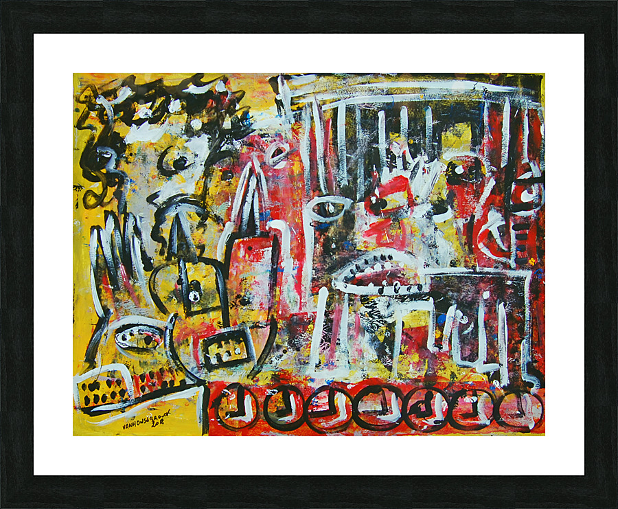 abstract Picture Frame Printing