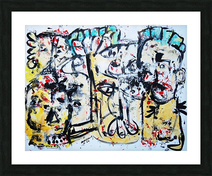 abstract Picture Frame Printing