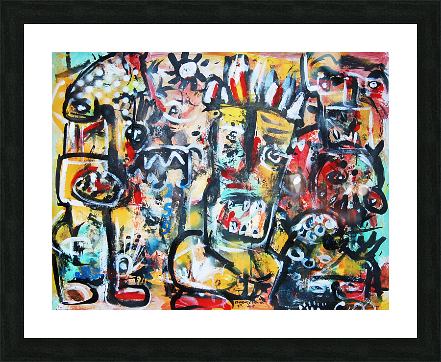 abstract Picture Frame Printing