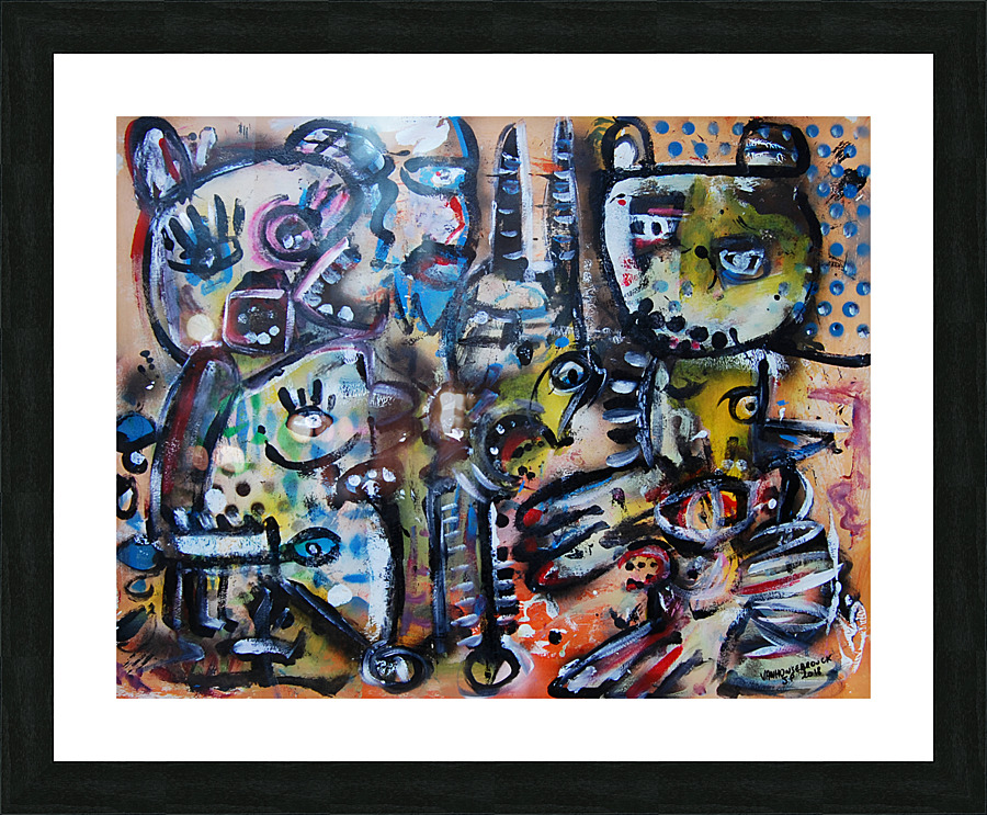 abstract Picture Frame Printing