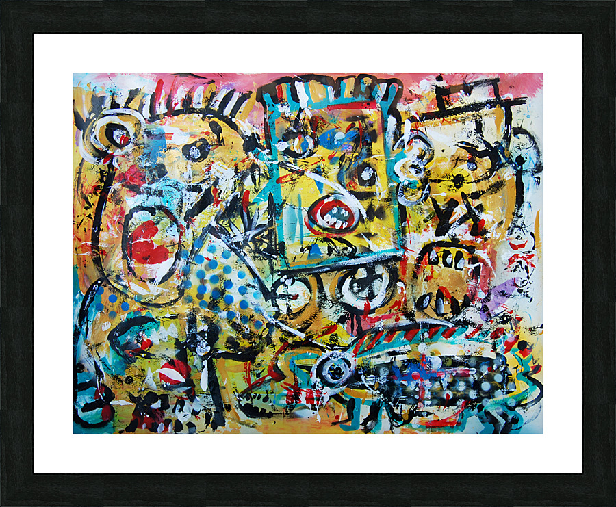 abstract Picture Frame Printing
