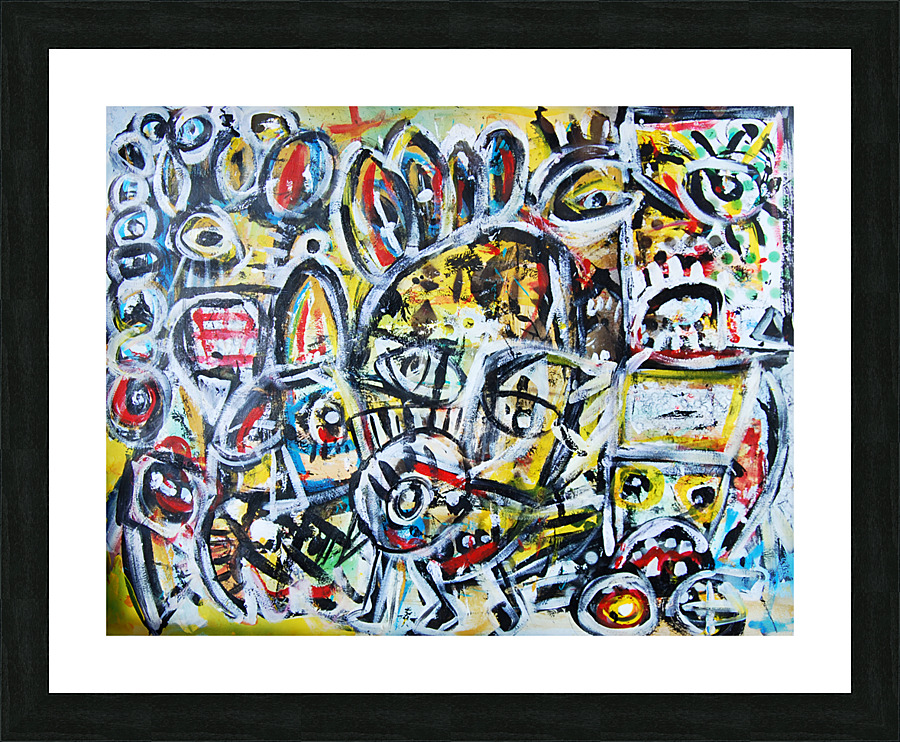 abstract Picture Frame Printing