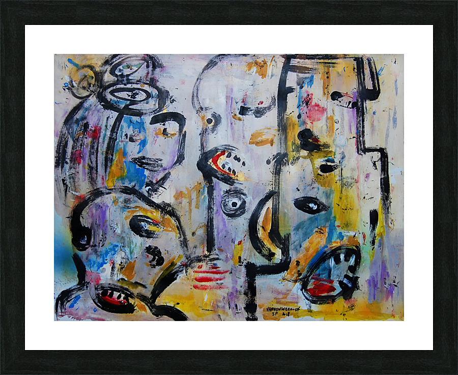 abstract Picture Frame Printing