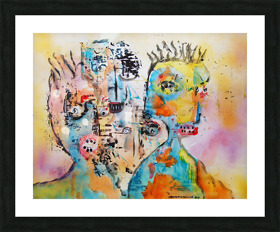 portrait couple 12 Picture Frame Printing