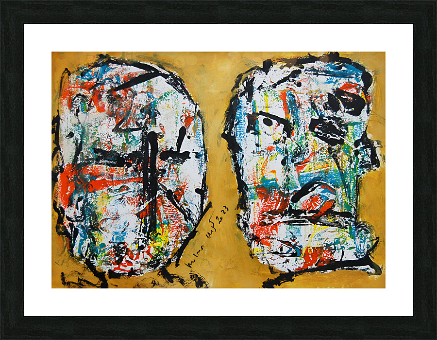 portrait couple 1 Picture Frame Printing