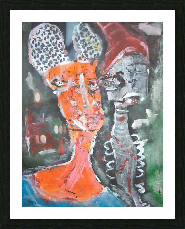 portrait couple 27 Picture Frame Printing