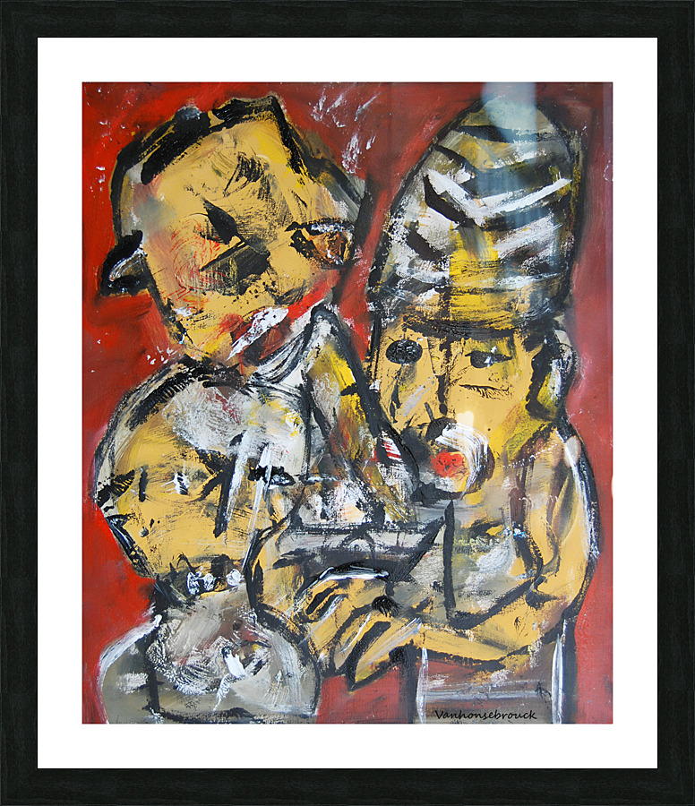 portrait couple 74 Picture Frame Printing
