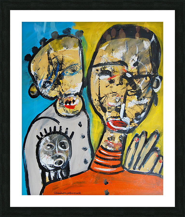 portrait couple 75 Picture Frame Printing