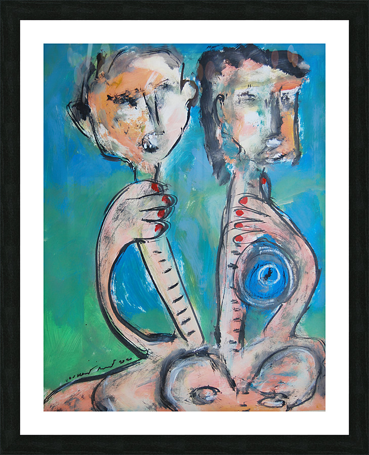 portrait couple 126 Picture Frame Printing