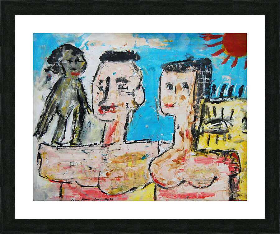 portrait couple 153 Picture Frame Printing