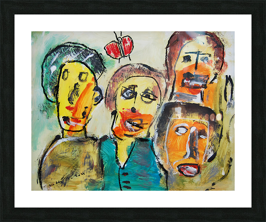portrait couple 152 Picture Frame Printing