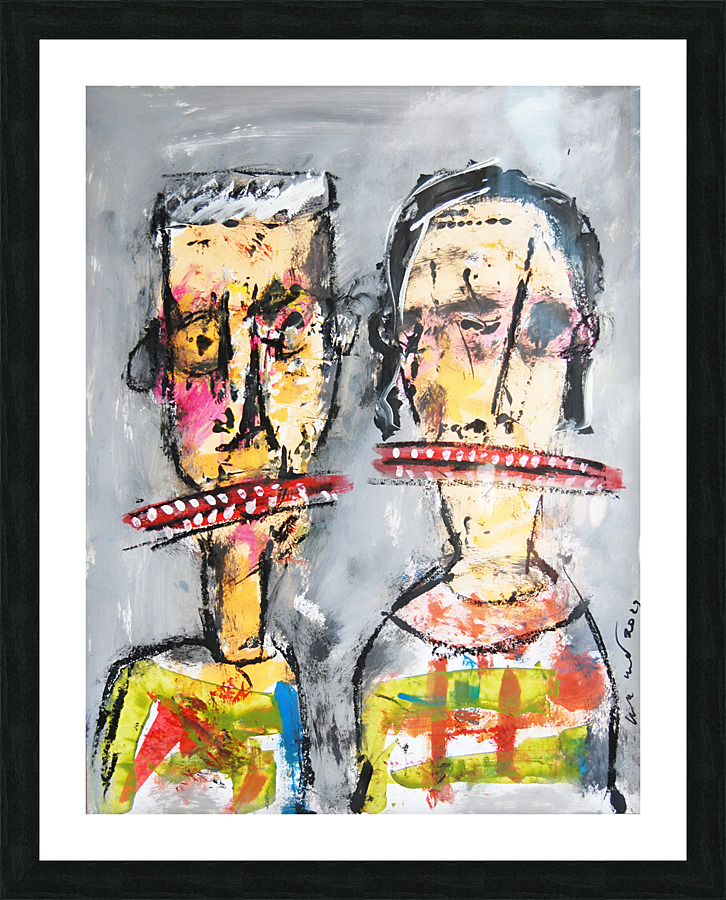 portrait couple 166 Picture Frame Printing