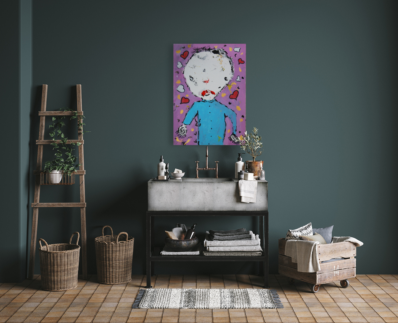 portrait 581 Reproduction