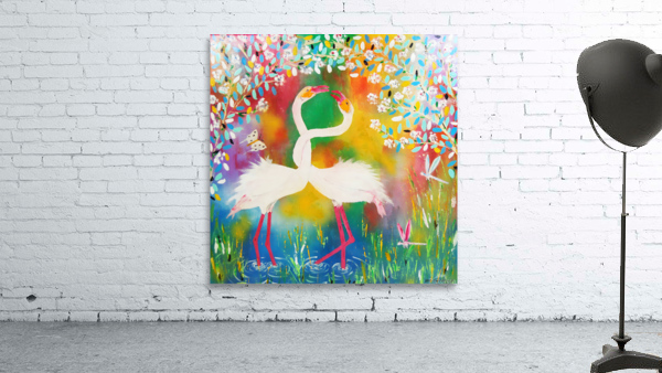 Flamingo Wall Preview