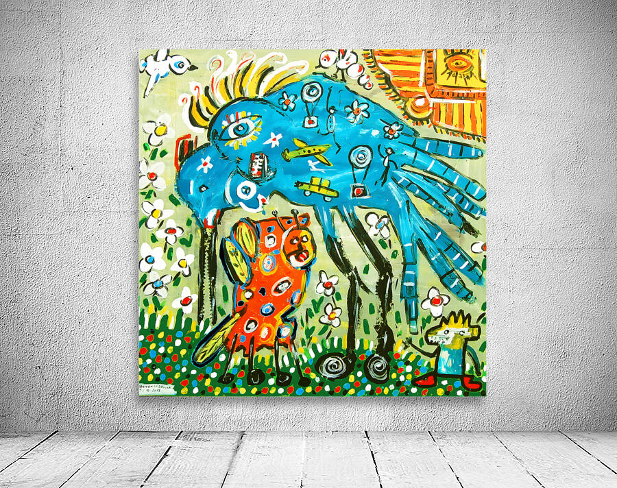 Two birds Wall Preview