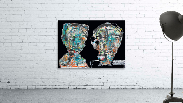 portrait couple 2 Wall Preview