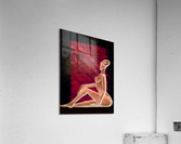 Relaxing female Acrylic Print