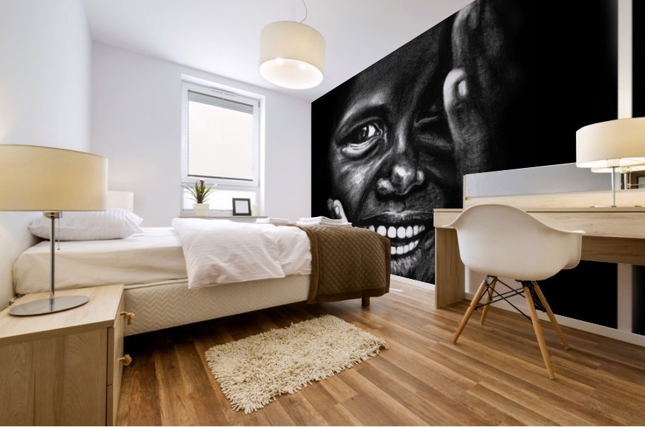 Own a smile Mural print