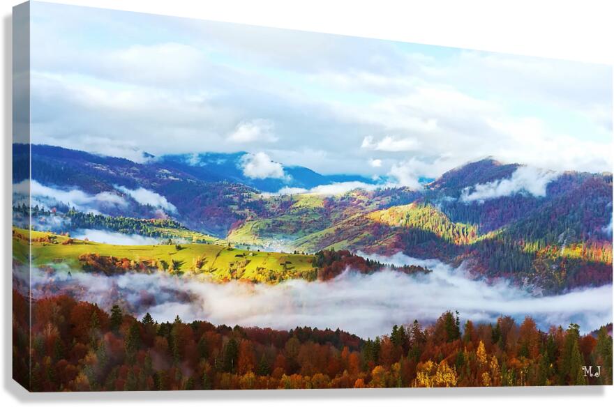 ukraine landscape Canvas Print
