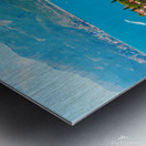 Montenegro Seaside landscape view from the sky Metal print