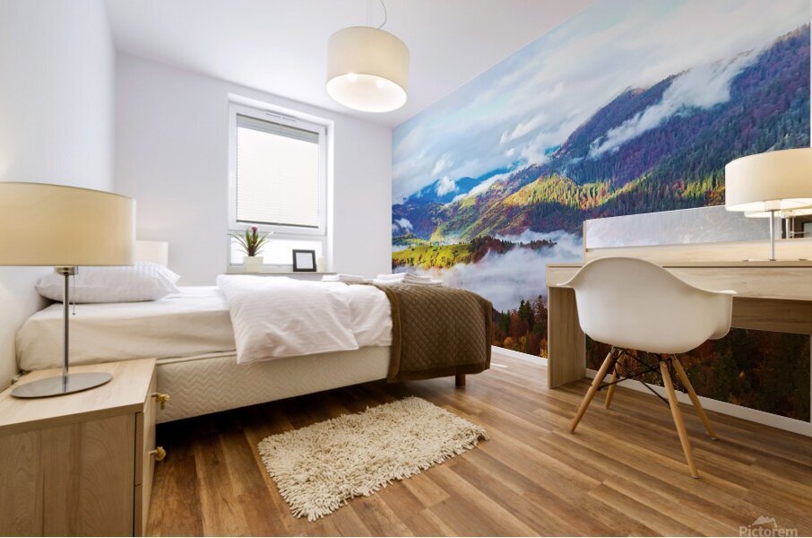 ukraine landscape Mural print