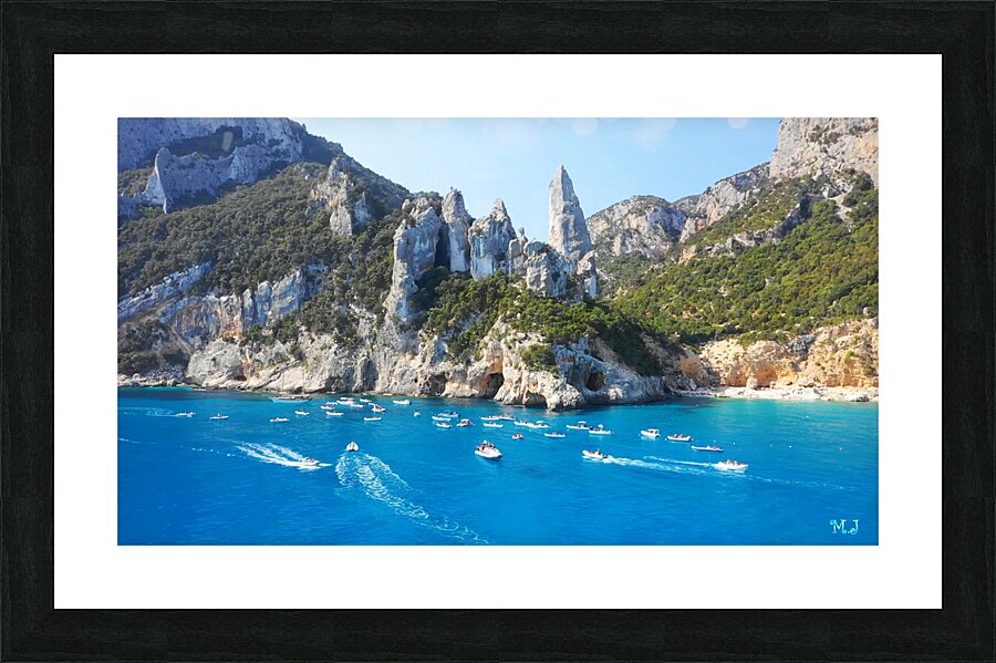 Sardinia Mediterranean  Picture Frame print