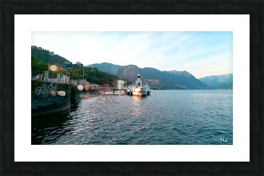 Lake Como - Switzerland Picture Frame print