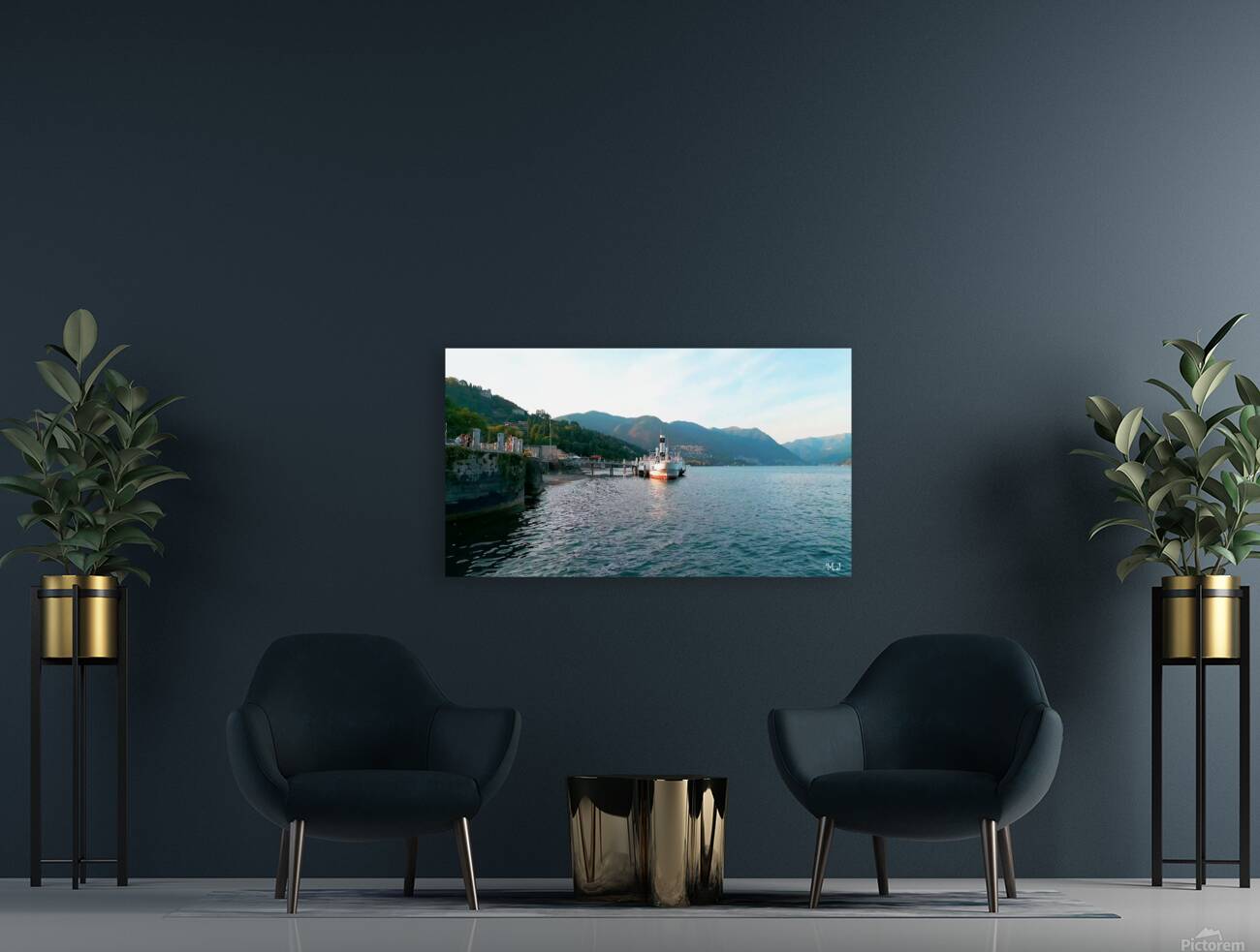 Lake Como - Switzerland Reproduction