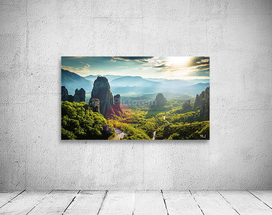 Greece landscape Wall Preview