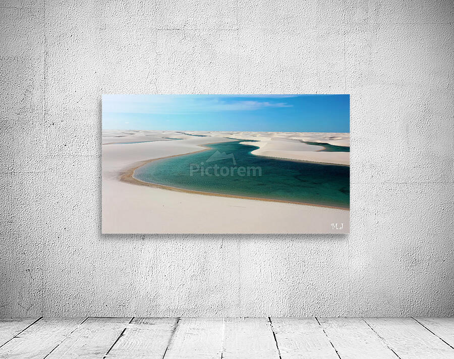 Lencois Maranhenses National Park national park of Brazil located in Maranhao Wall Preview
